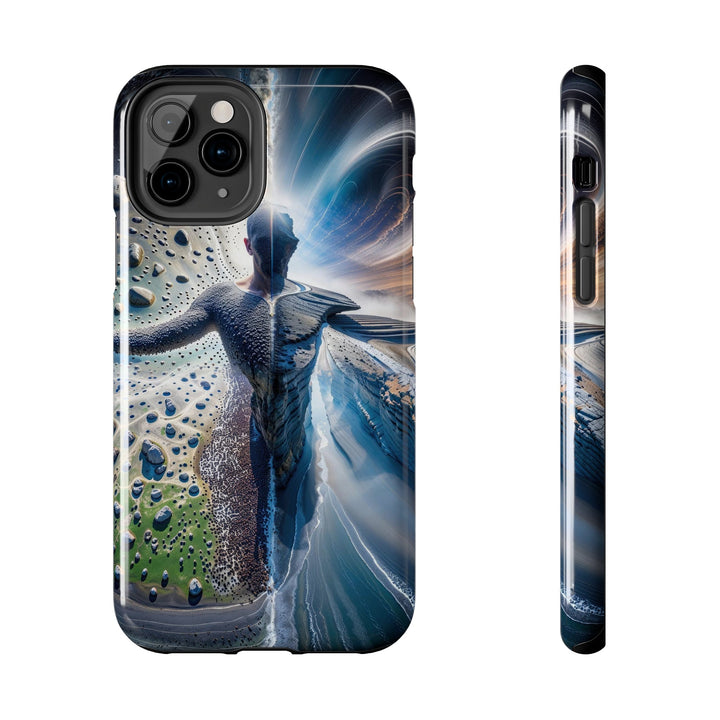 Cosmic Human Duality - Tough Phone Case - Phone Case - g(0D·IO) - iPhone 11 Pro - -