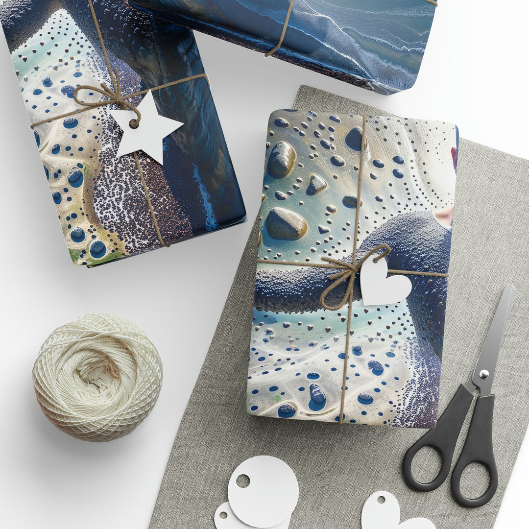 Cosmic Human Duality - Wrapping Paper - Home Decor - g(0D·IO) - 30" x 180" - Matte -