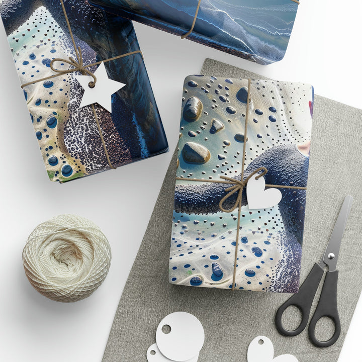 Cosmic Human Duality - Wrapping Paper - Home Decor - g(0D·IO) - 30" x 180" - Matte -
