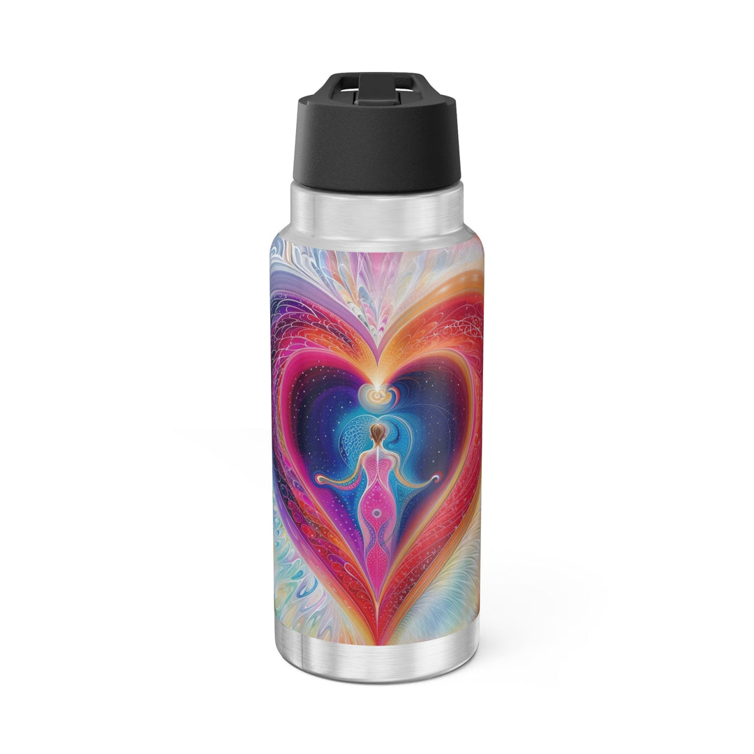 Cosmic Love Awakening - Gator Tumbler 32oz - Mug - g(0D·IO) - Silver - 32oz -