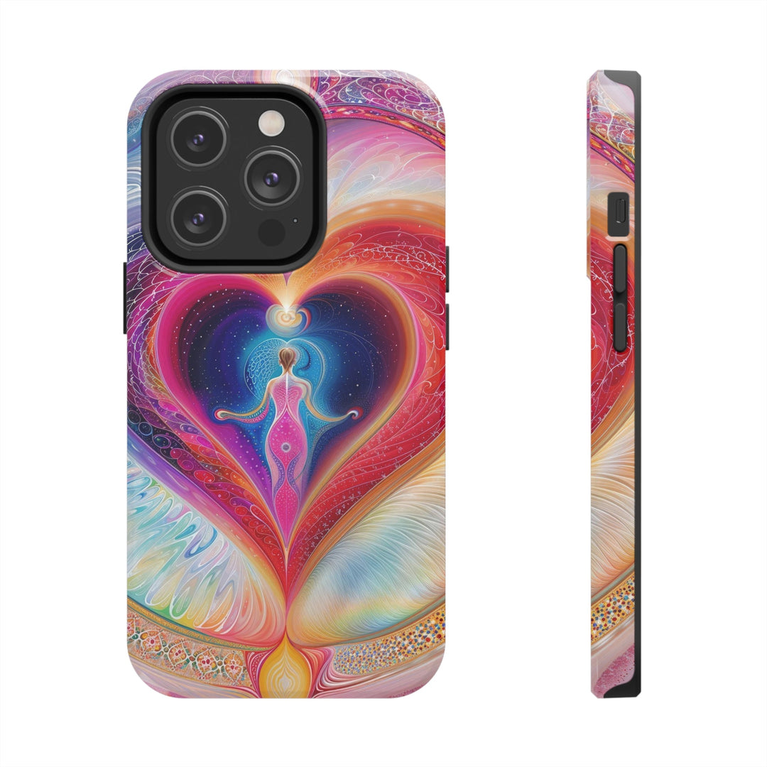 Cosmic Love Awakening - Tough Phone Case - Phone Case - g(0D·IO) - iPhone 14 Pro - -