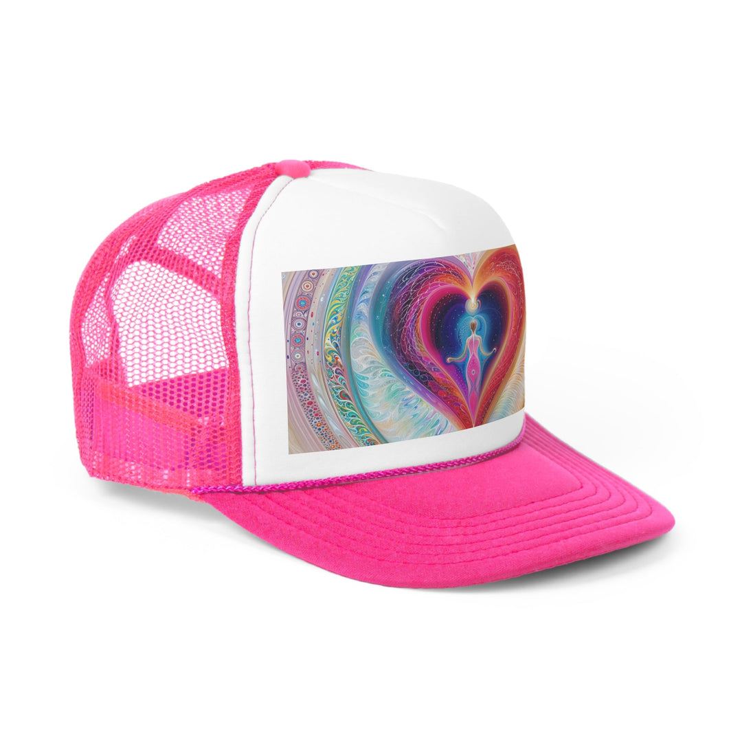 Cosmic Love Awakening - Trucker Hat - Hats - g(0D·IO) - Pink - One size -