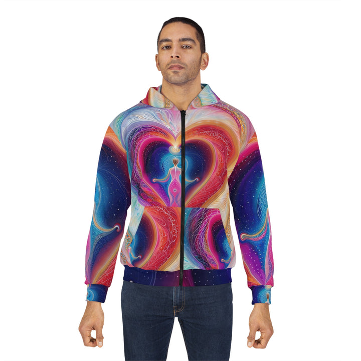 Cosmic Love Awakening - Unisex Zip Hoodie - All Over Prints - g(0D·IO) - XS - -