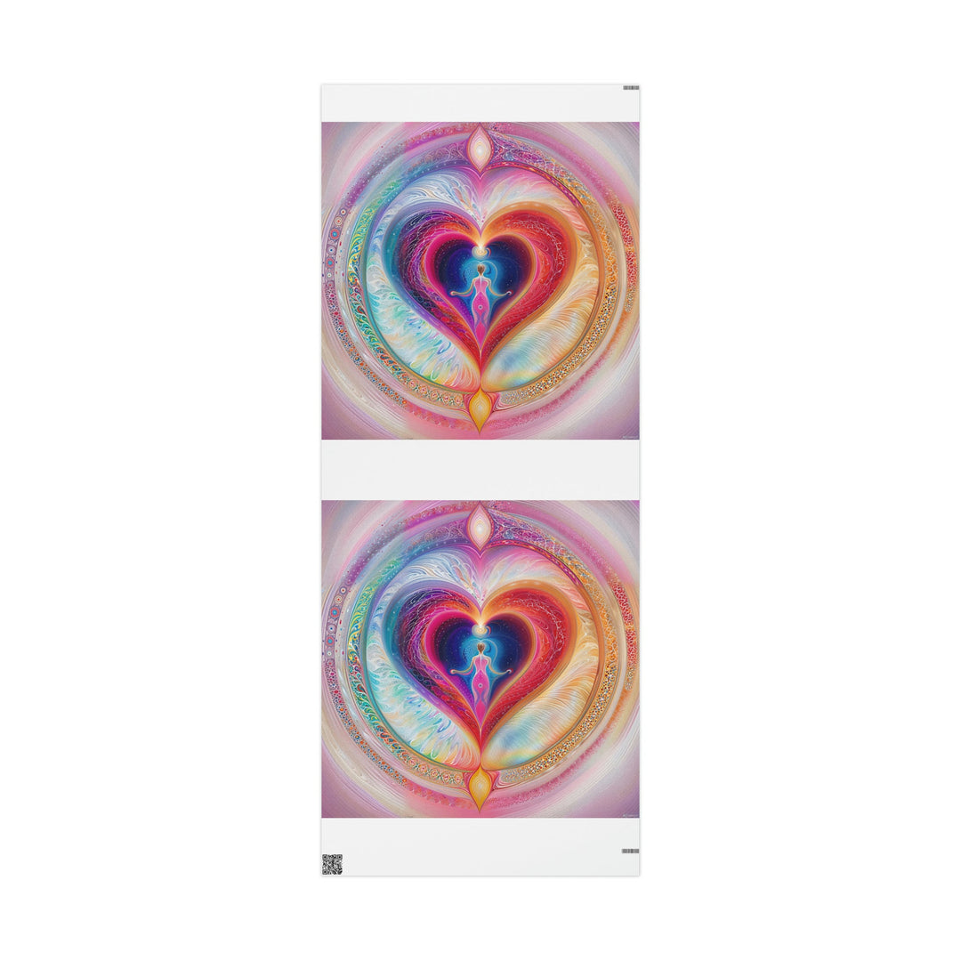 Cosmic Love Awakening - Wrapping Paper - Home Decor - g(0D·IO) - 30'' x 72'' - Matte -