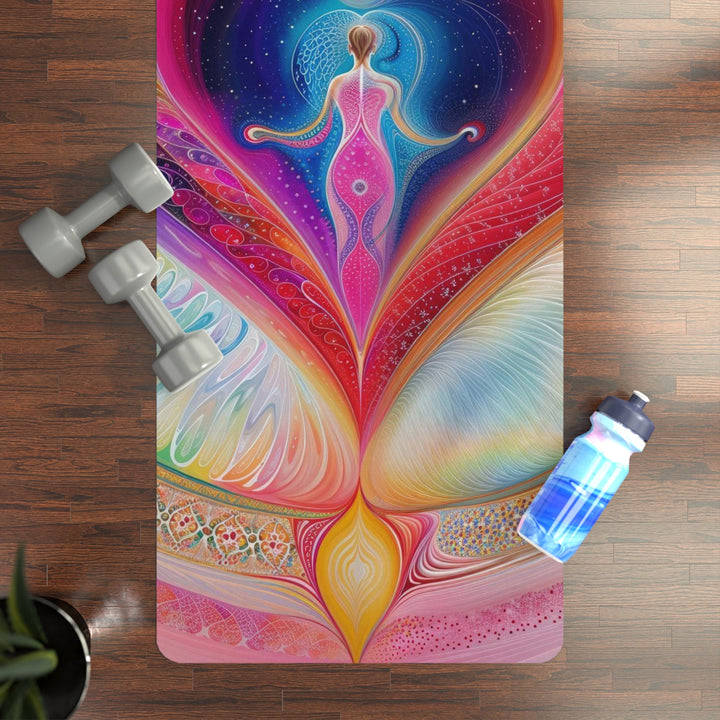 Cosmic Love Awakening - Yoga Mat - Home Decor - g(0D·IO) - 24” x 68” - -
