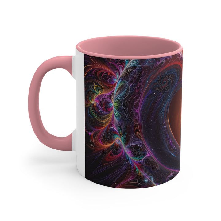 Cosmic Love Essence - Accent Coffee Mug - Mug - g(0D·IO) - Pink - 11oz -