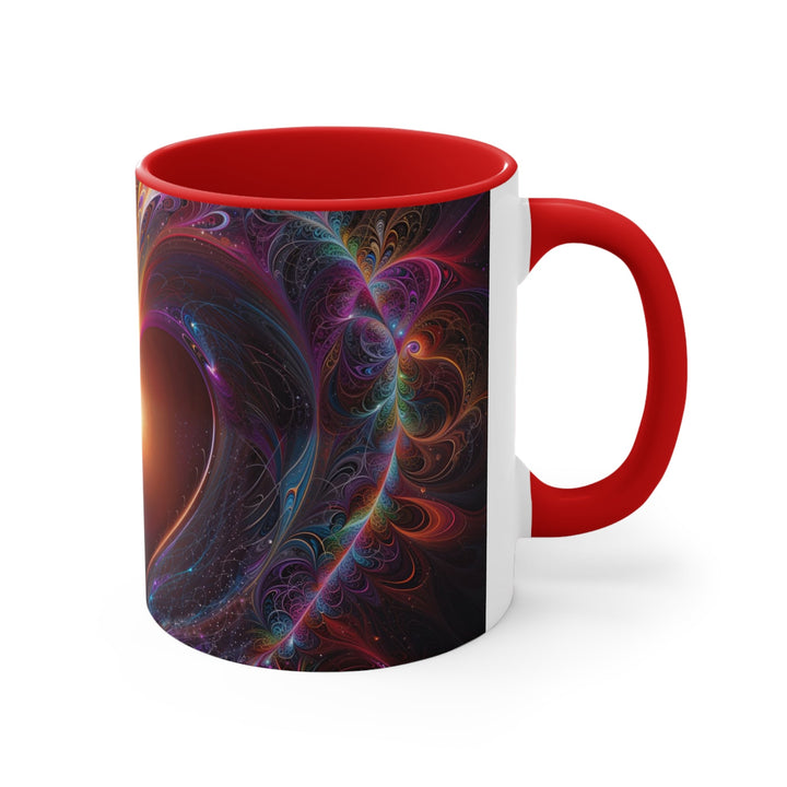 Cosmic Love Essence - Accent Coffee Mug - Mug - g(0D·IO) - Pink - 11oz -