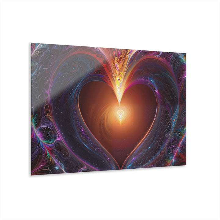 Cosmic Love Essence - Acrylic Prints (French Cleat Hanging) - Home Decor - g(0D·IO) - 36" x 24" (Horizontal) - 0.25'' -