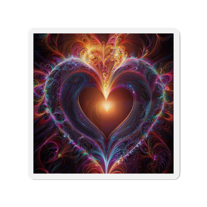 Cosmic Love Essence - Die-cut Magnet - Home Decor - g(0D·IO) - 2" x 2" - Die-Cut - 1 pc