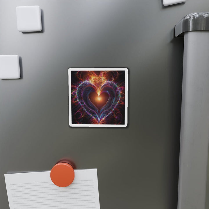 Cosmic Love Essence - Die-cut Magnet - Home Decor - g(0D·IO) - 6 × 6" - Die-Cut - 1 pc