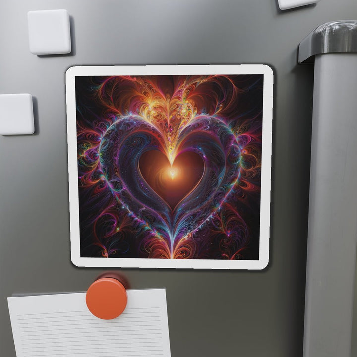 Cosmic Love Essence - Die-cut Magnet - Home Decor - g(0D·IO) - 6 × 6" - Die-Cut - 1 pc