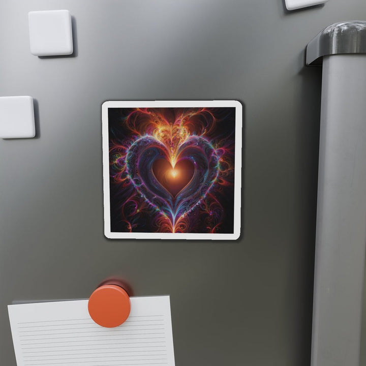 Cosmic Love Essence - Die-cut Magnet - Home Decor - g(0D·IO) - 6 × 6" - Die-Cut - 1 pc
