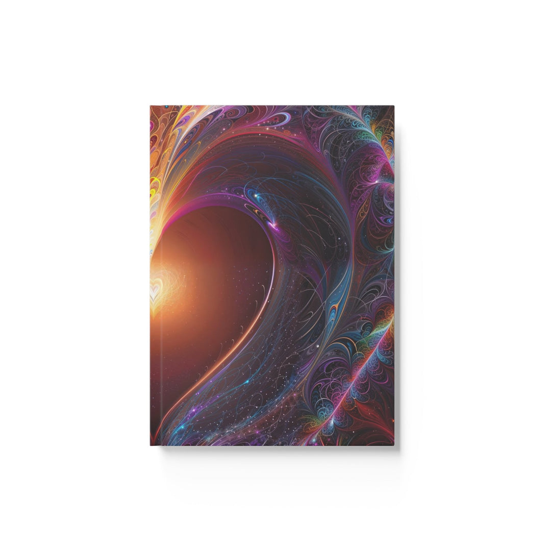 Cosmic Love Essence - Hard Backed Journal - Paper products - g(0D·IO) - Graph - A5 - White