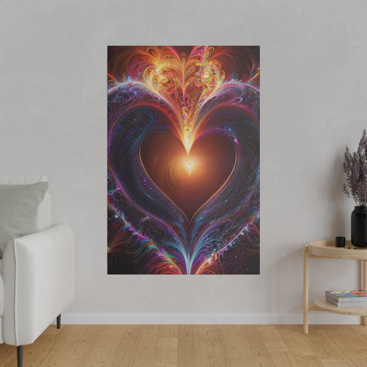 Cosmic Love Essence - Matte Canvas - Canvas - g(0D·IO) - 32" x 32" (Square) - 0.75'' -