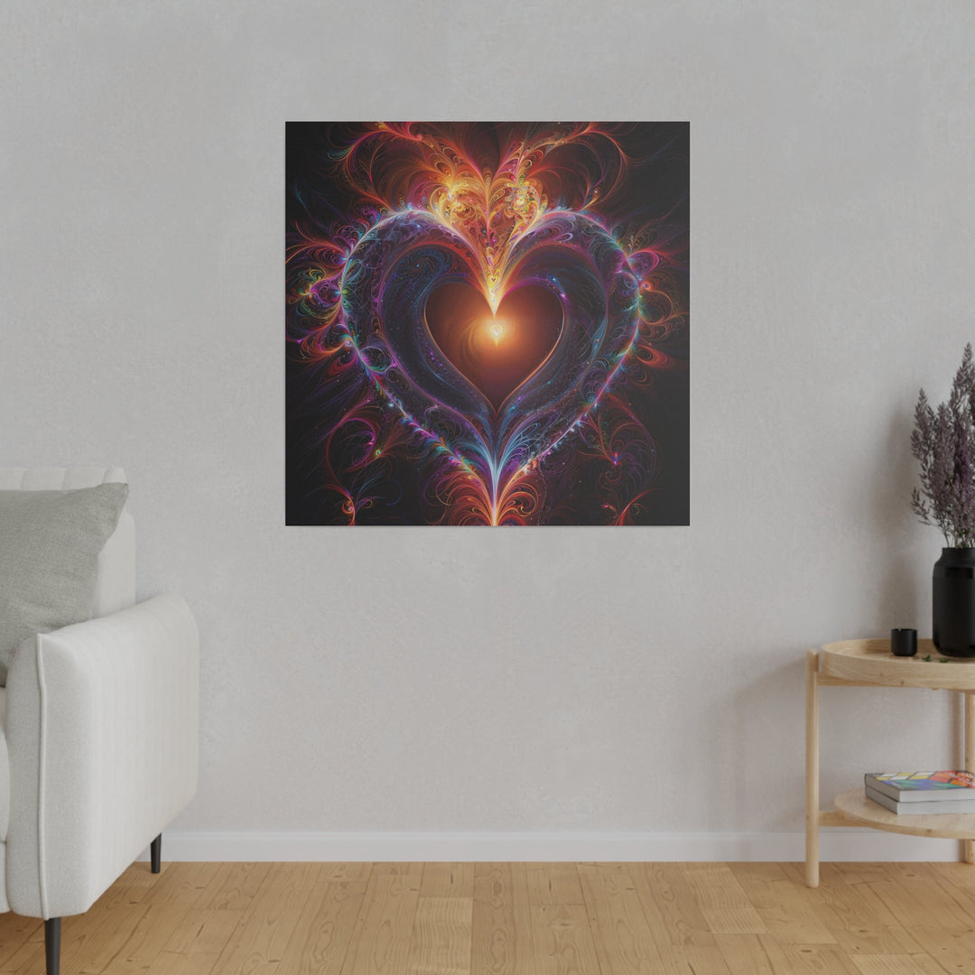 Cosmic Love Essence - Matte Canvas - Canvas - g(0D·IO) - 32" x 32" (Square) - 0.75'' -