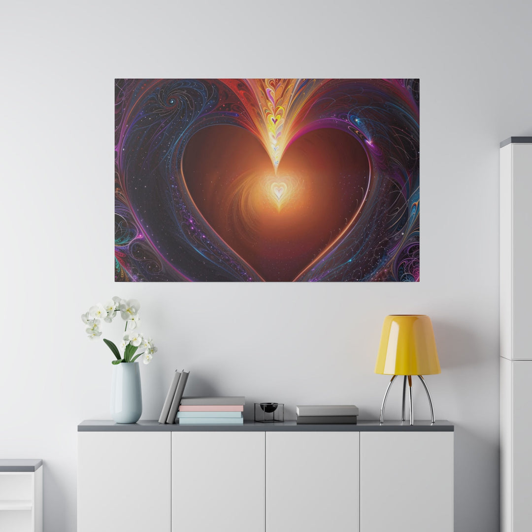 Cosmic Love Essence - Matte Canvas - Canvas - g(0D·IO) - 32" x 32" (Square) - 0.75'' -