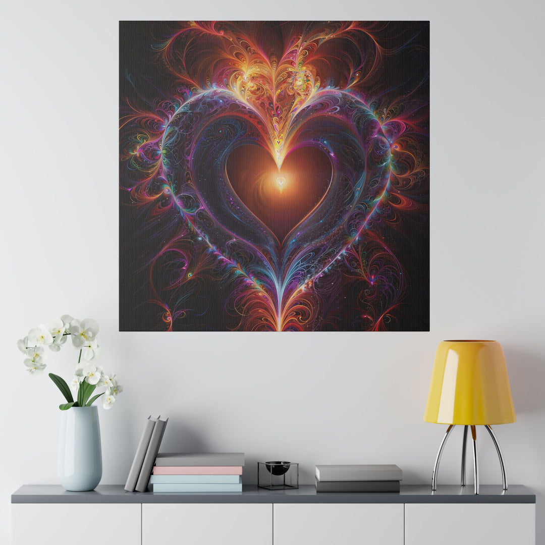 Cosmic Love Essence - Matte Canvas - Canvas - g(0D·IO) - 32" x 32" (Square) - 0.75'' -