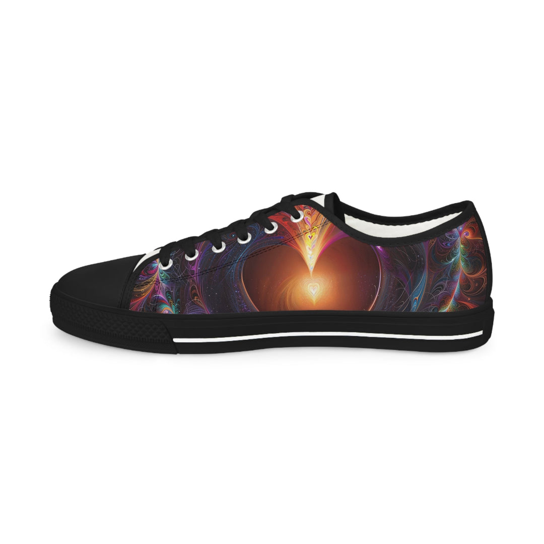 Cosmic Love Essence - Men's Lowtop Sneakers - Shoes - g(0D·IO) - US 5 - Black sole -