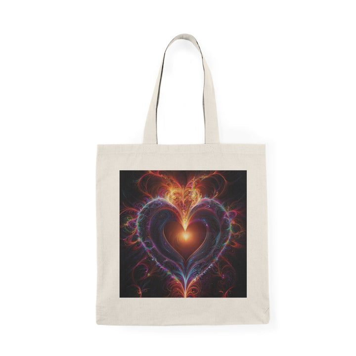 Cosmic Love Essence - Natural Tote Bag - Bags - g(0D·IO) - 15" x 16" - Natural -