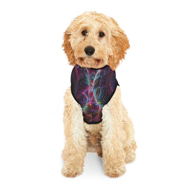 Cosmic Love Essence - Pet Hoodie - Pets - g(0D·IO) - XXS - Black Rib -