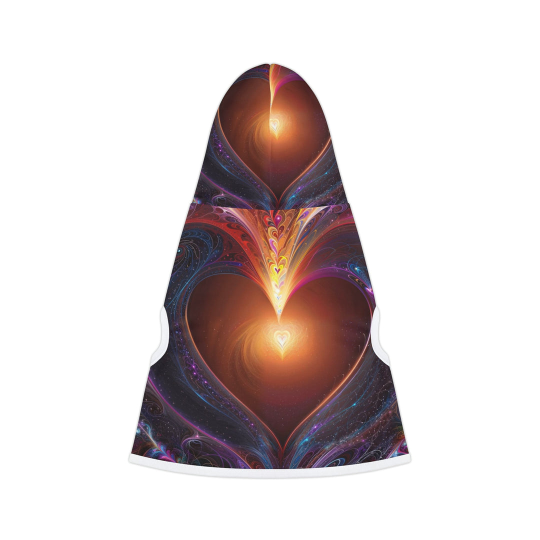 Cosmic Love Essence - Pet Hoodie - Pets - g(0D·IO) - XXS - Black Rib -