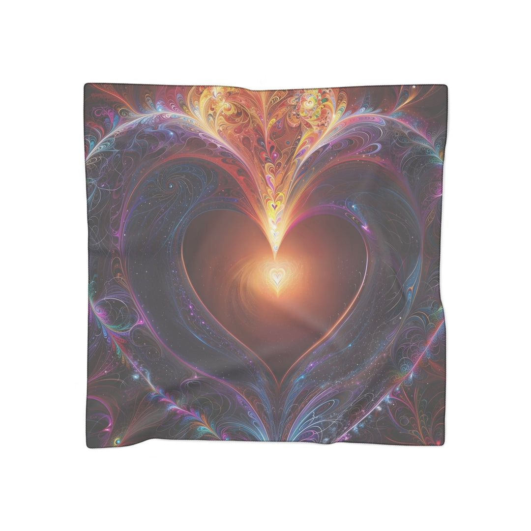 Cosmic Love Essence - Poly Scarf - Accessories - g(0D·IO) - Poly voile - 50" × 50" -