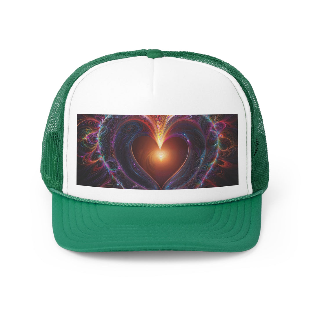 Cosmic Love Essence - Trucker Hat - Hats - g(0D·IO) - Green - One size -