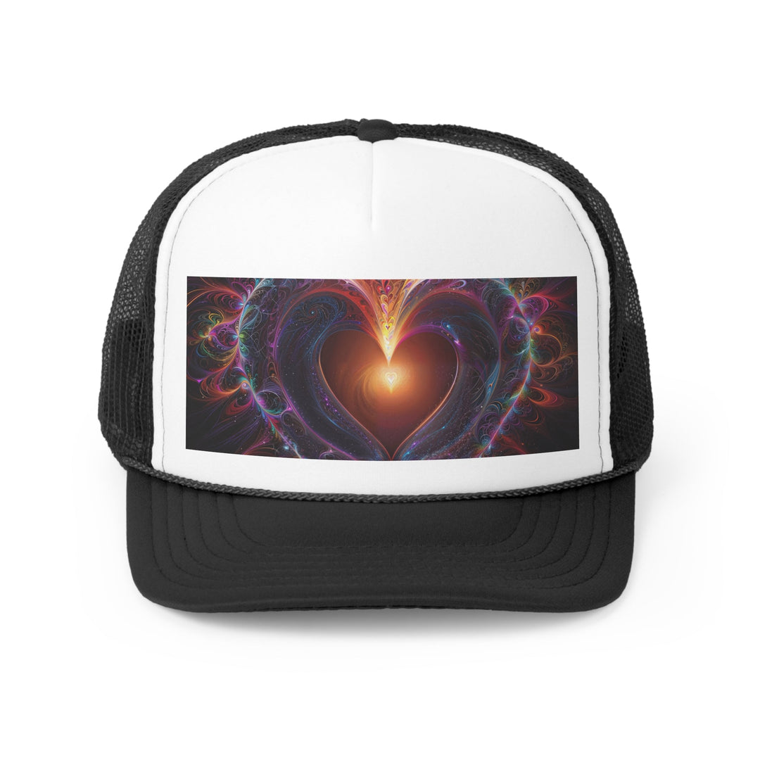 Cosmic Love Essence - Trucker Hat - Hats - g(0D·IO) - Black - One size -