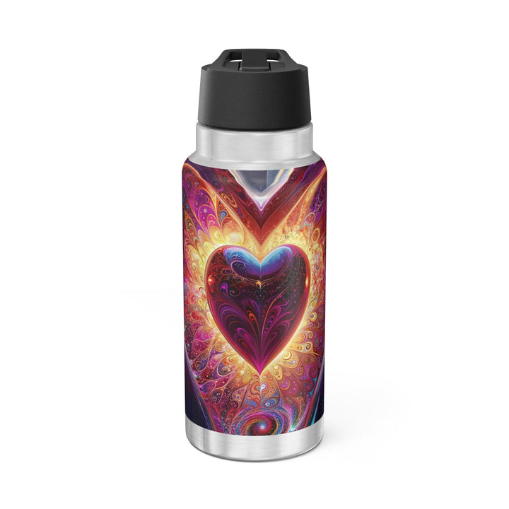 Cosmic Love Spiral - Gator Tumbler 32oz - Mug - g(0D·IO) - Silver - 32oz -