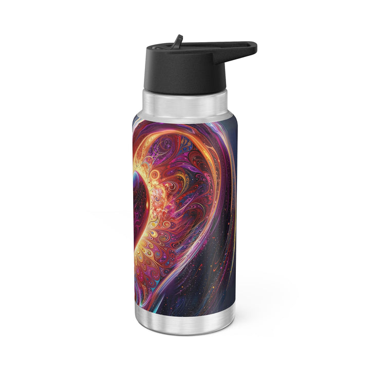 Cosmic Love Spiral - Gator Tumbler 32oz - Mug - g(0D·IO) - Silver - 32oz -