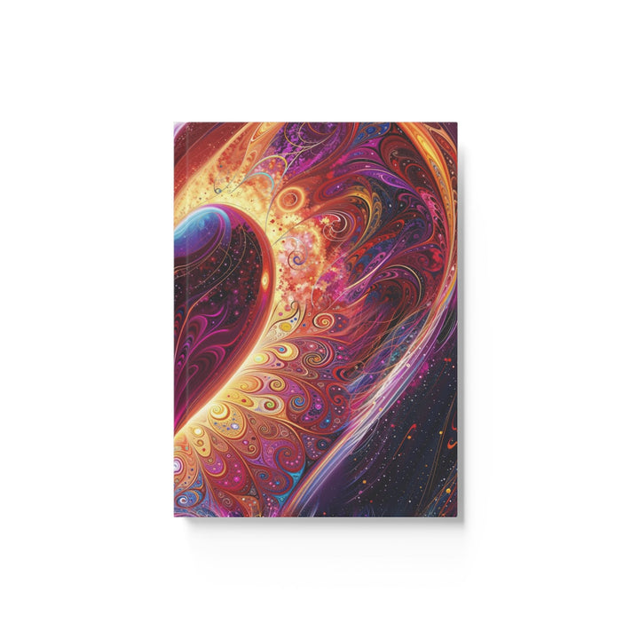 Cosmic Love Spiral - Hard Backed Journal - Paper products - g(0D·IO) - Ruled line - A5 - White