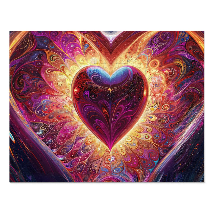 Cosmic Love Spiral - Jigsaw Puzzle (100, 252, 500, 1000 pieces) - Puzzle - g(0D·IO) - 14" × 11" (252 pcs) - -