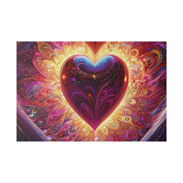 Cosmic Love Spiral - Matte Canvas - Canvas - g(0D·IO) - 48″ x 32″ (Horizontal) - 0.75'' -