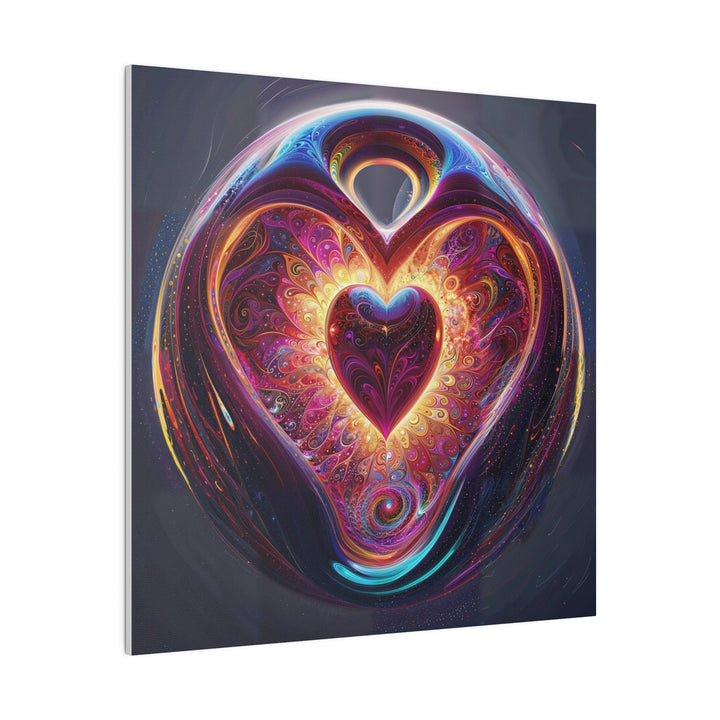 Cosmic Love Spiral - Matte Canvas - Canvas - g(0D·IO) - 32" x 32" (Square) - 0.75'' -