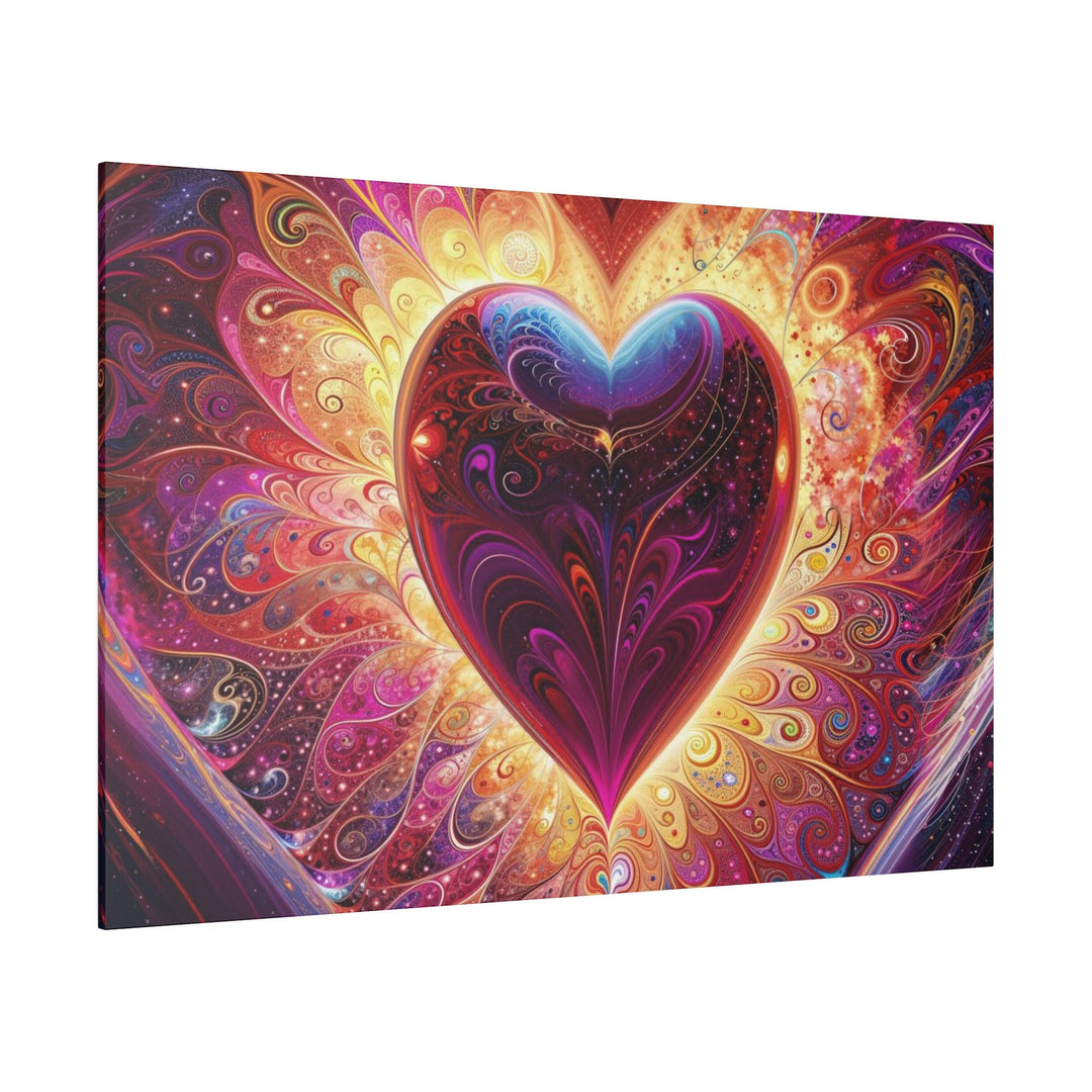 Cosmic Love Spiral - Matte Canvas - Canvas - g(0D·IO) - 32" x 32" (Square) - 0.75'' -