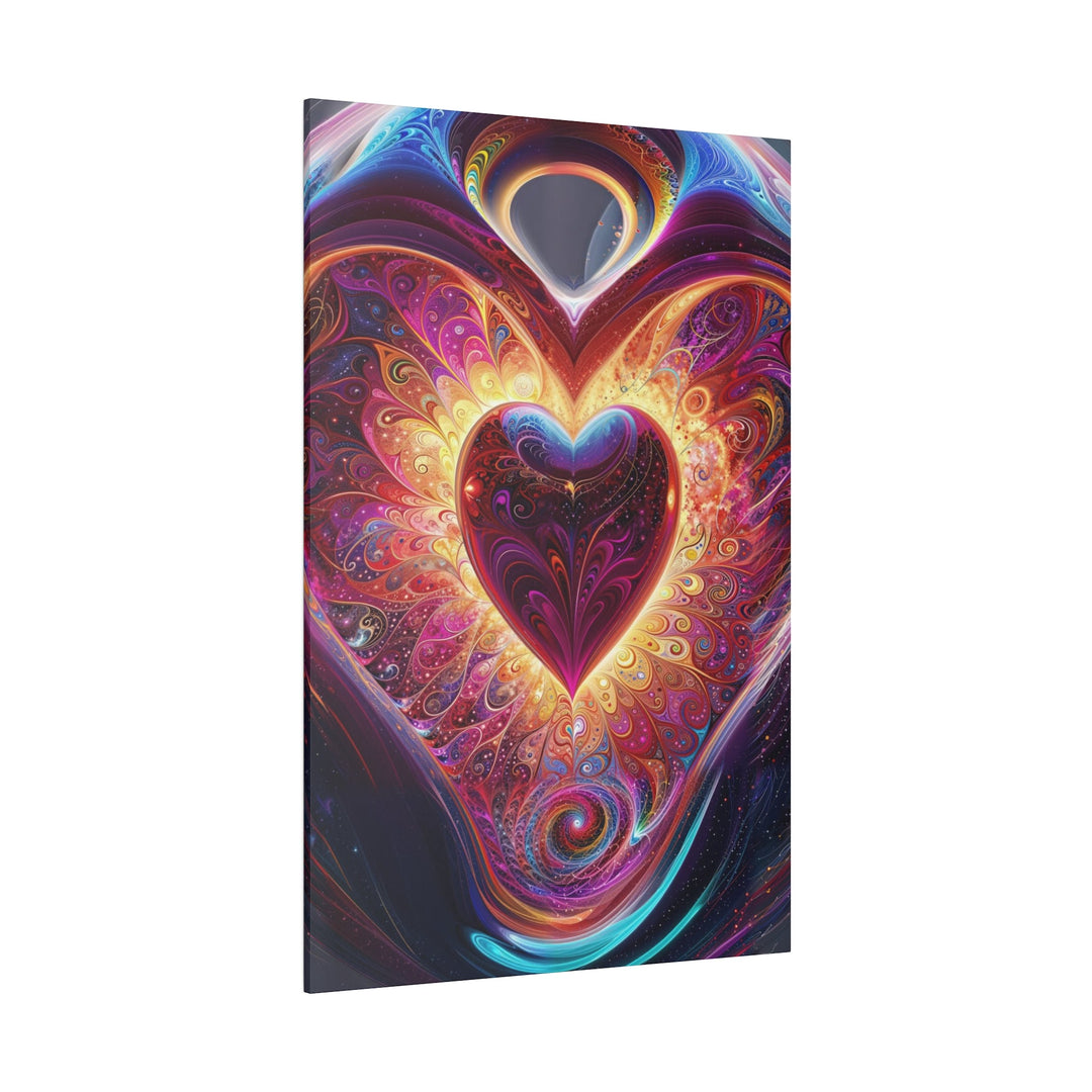 Cosmic Love Spiral - Matte Canvas - Canvas - g(0D·IO) - 32" x 32" (Square) - 0.75'' -