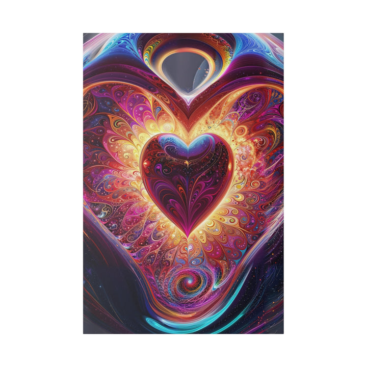 Cosmic Love Spiral - Matte Canvas - Canvas - g(0D·IO) - 32″ x 48″ (Vertical) - 0.75'' -