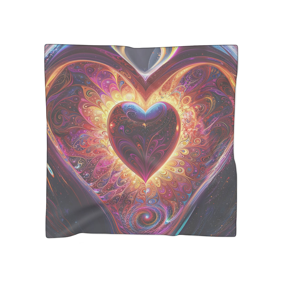 Cosmic Love Spiral - Poly Scarf - Accessories - g(0D·IO) - Poly chiffon - 50" × 50" -