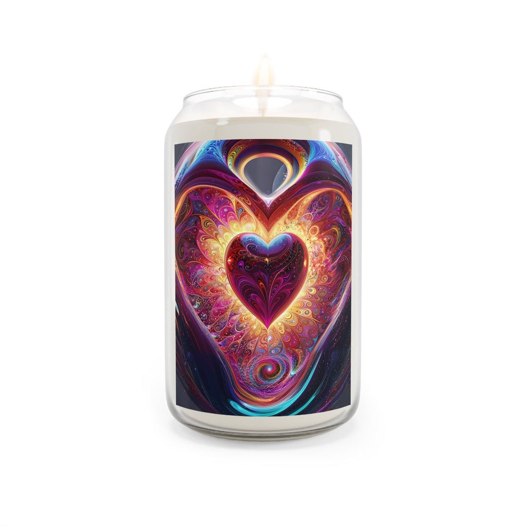 Cosmic Love Spiral - Scented Candle - Home Decor - g(0D·IO) - Comfort Spice - 13.75oz -