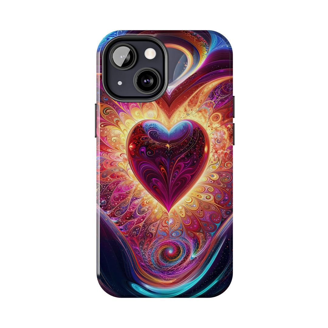 Cosmic Love Spiral - Tough Phone Case - Phone Case - g(0D·IO) - iPhone 13 Mini - -