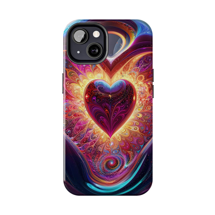 Cosmic Love Spiral - Tough Phone Case - Phone Case - g(0D·IO) - iPhone 13 Mini - -