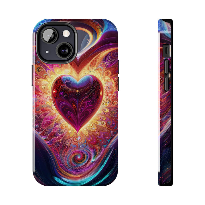 Cosmic Love Spiral - Tough Phone Case - Phone Case - g(0D·IO) - iPhone 13 Mini - -