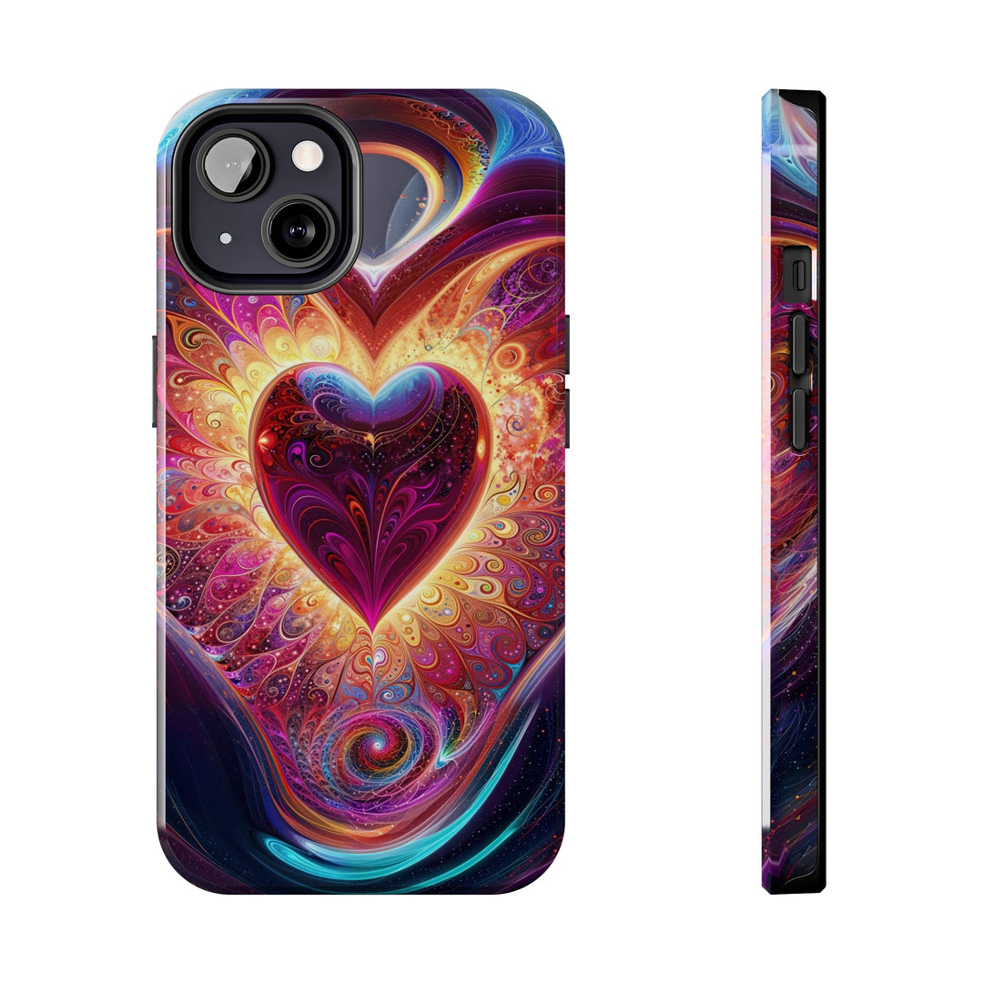 Cosmic Love Spiral - Tough Phone Case - Phone Case - g(0D·IO) - iPhone 13 - -