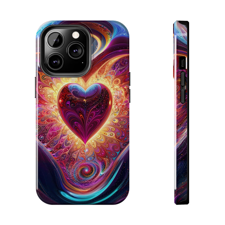 Cosmic Love Spiral - Tough Phone Case - Phone Case - g(0D·IO) - iPhone 13 Pro - -