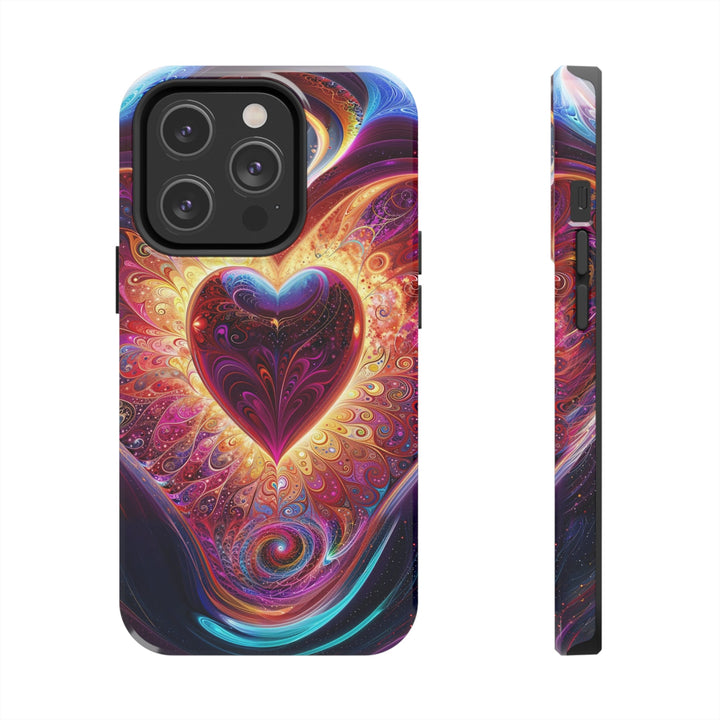 Cosmic Love Spiral - Tough Phone Case - Phone Case - g(0D·IO) - iPhone 14 Pro - -