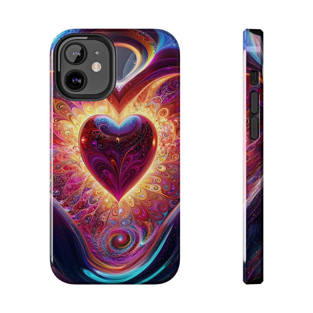 Cosmic Love Spiral - Tough Phone Case - Phone Case - g(0D·IO) - iPhone 12 Mini - -