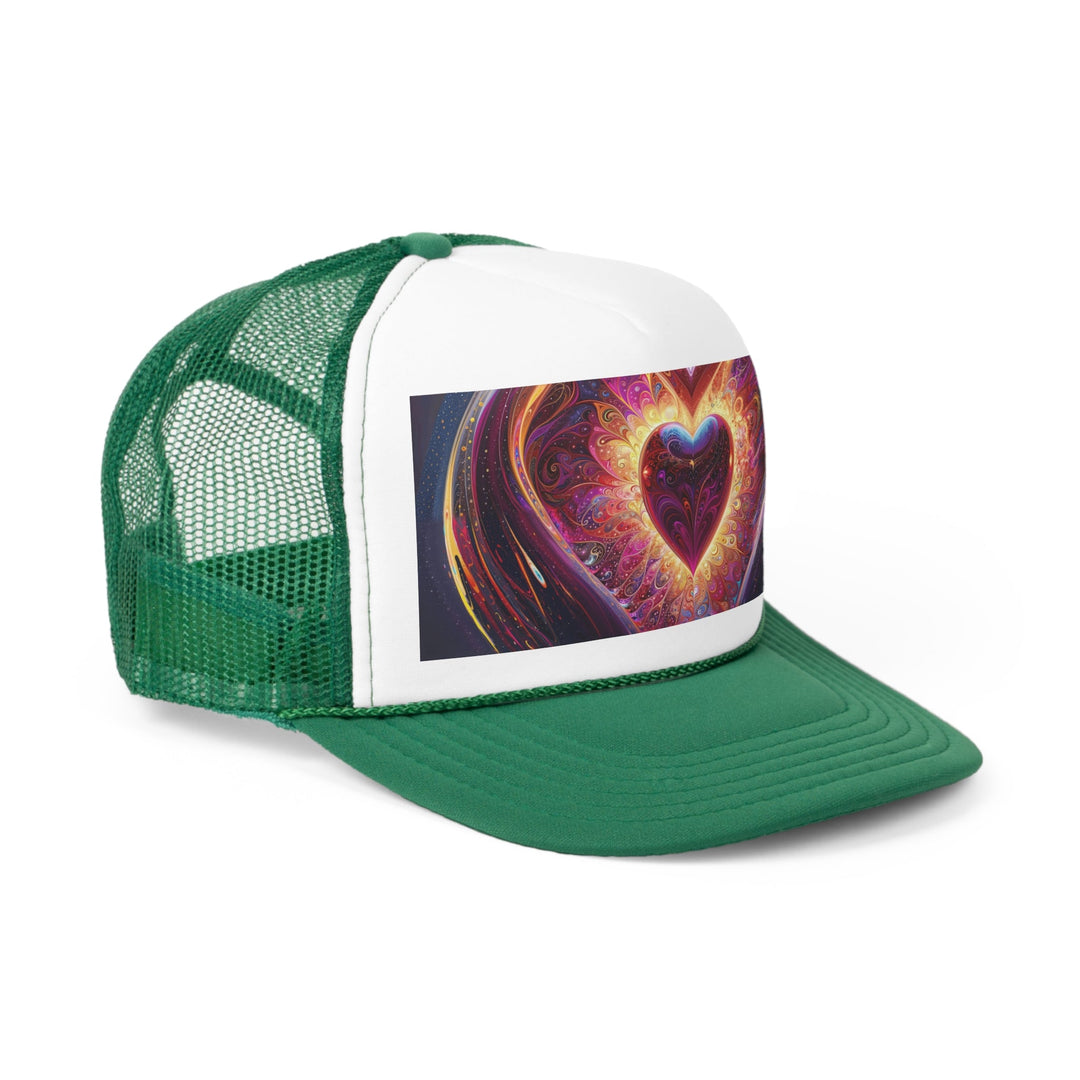 Cosmic Love Spiral - Trucker Hat - Hats - g(0D·IO) - Pink - One size -