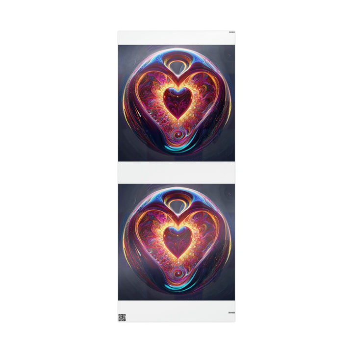 Cosmic Love Spiral - Wrapping Paper - Home Decor - g(0D·IO) - 30'' x 72'' - Glossy -