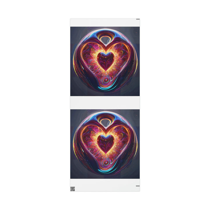 Cosmic Love Spiral - Wrapping Paper - Home Decor - g(0D·IO) - 30'' x 72'' - Matte -