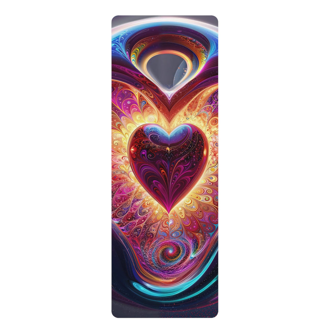 Cosmic Love Spiral - Yoga Mat - Home Decor - g(0D·IO) - 24” x 68” - -
